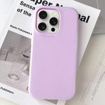 Custodia per telefono ibrida in PC e TPU con finitura opaca color gelatina, For iPhone 15 Pro Max, For iPhone 15 Pro