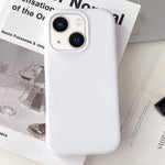 Custodia per telefono ibrida in PC e TPU con finitura opaca color gelatina, For iPhone 14 Plus, For iPhone 14
