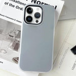 Custodia per telefono ibrida in PC e TPU con finitura opaca color gelatina, For iPhone 14 Pro, For iPhone 14 Pro Max