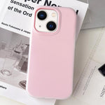 Custodia per telefono ibrida in PC e TPU con finitura opaca color gelatina, For iPhone 13, For iPhone 12