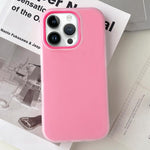 Custodia per telefono ibrida in PC e TPU con finitura opaca color gelatina, For iPhone 12 Pro Max, For iPhone 12 Pro