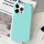 Custodia per telefono ibrida in PC e TPU con finitura opaca color gelatina, For iPhone 12 Pro Max, For iPhone 12 Pro