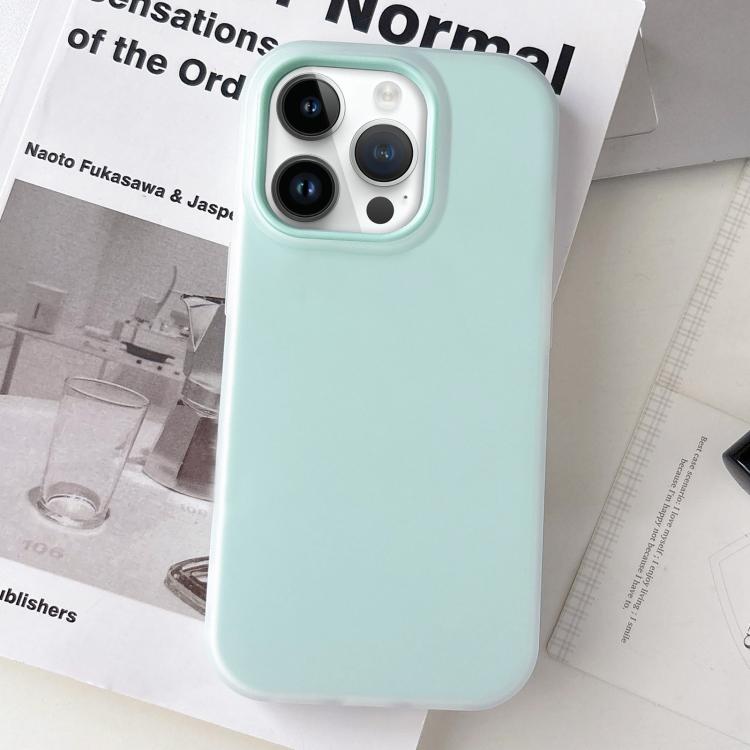 Custodia per telefono ibrida in PC e TPU con finitura opaca color gelatina, For iPhone 12 Pro Max, For iPhone 12 Pro