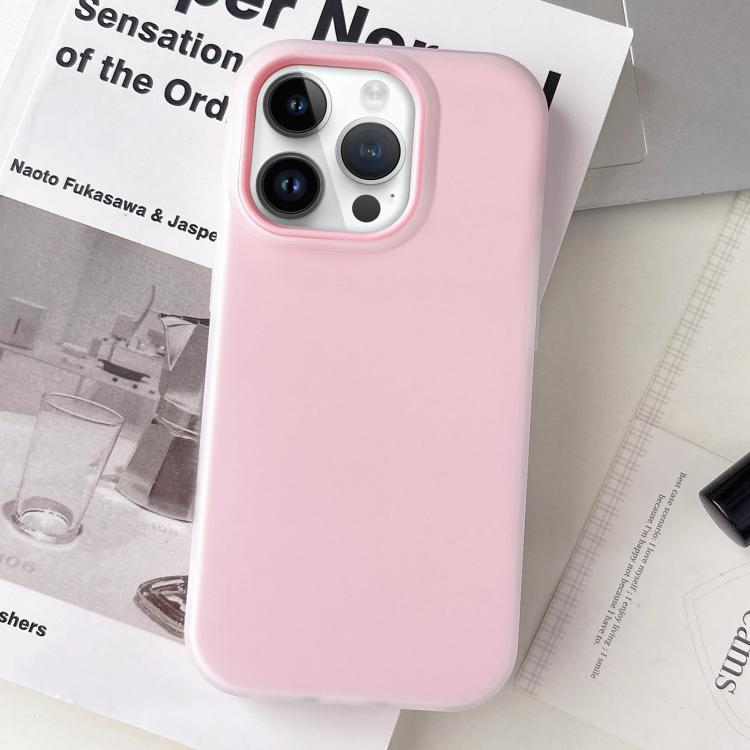 Custodia per telefono ibrida in PC e TPU con finitura opaca color gelatina, For iPhone 12 Pro Max, For iPhone 12 Pro