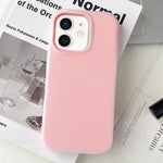 Custodia per telefono ibrida in PC e TPU con finitura opaca color gelatina, For iPhone 11