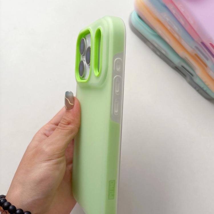 Custodia per telefono ibrida in PC e TPU con finitura opaca color gelatina, For iPhone 13 Pro Max, For iPhone 13 Pro