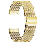 Cinturino per orologio in acciaio inossidabile con fibbia milanese., 14mm, 15mm, 16mm, 17mm