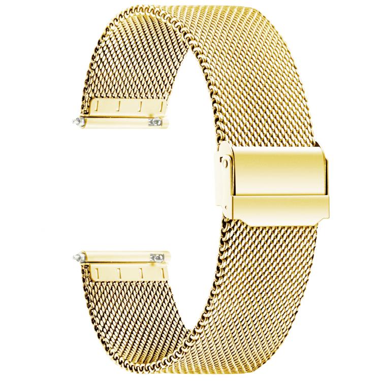 Cinturino per orologio in acciaio inossidabile con fibbia milanese., 14mm, 15mm, 16mm, 17mm