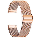 Cinturino per orologio in acciaio inossidabile con fibbia milanese., 14mm, 15mm, 16mm, 17mm