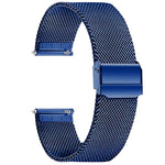 Cinturino per orologio in acciaio inossidabile con fibbia milanese., 14mm, 15mm, 16mm, 17mm
