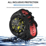 Cinturino per orologio xDfind Sport integrato in TPU, For Huawei Watch GT 5 / 4 / 3 46mm, For Huawei Watch GT 5 / 4 / 3 41mm