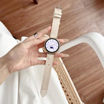 Cinturino per orologio xDfind in pelle intrecciata ibrida, For Huawei Watch GT 5 / 4 / 3 41mm