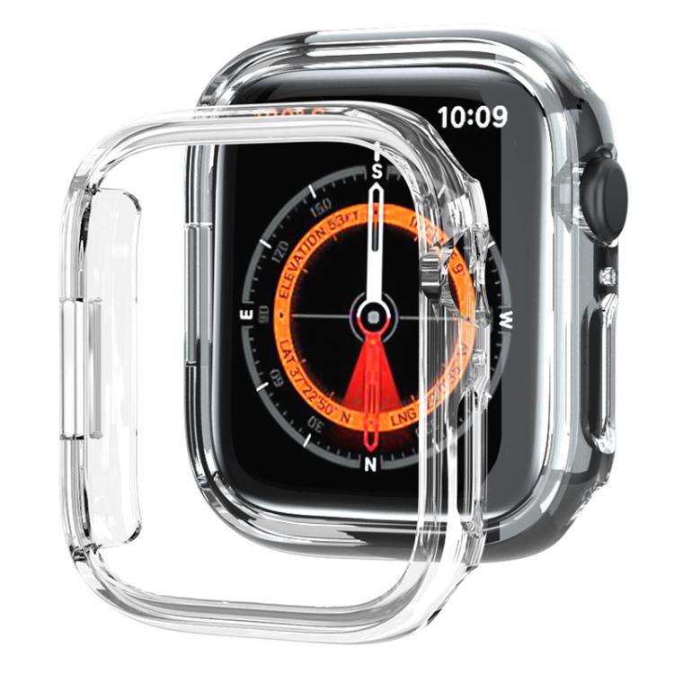xDfind PC Frosted Hollow Half Cover per orologio, For Apple Watch Series 6 / 5 / 4 / SE 44mm, For Apple Watch Series 6 / 5 / 4 / SE 40mm