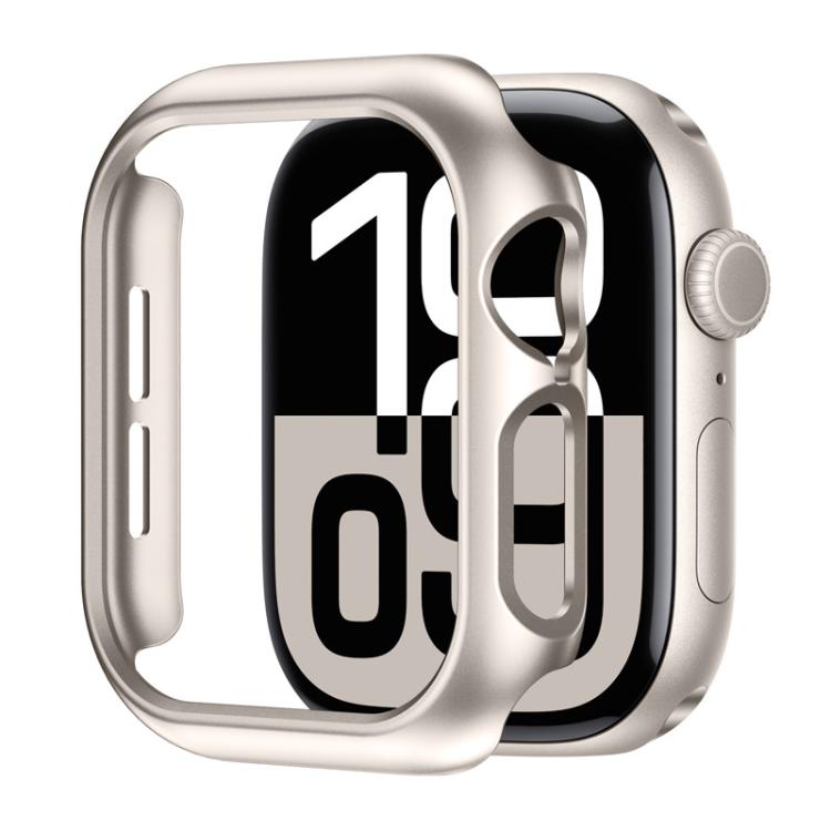 xDfind PC Frosted Hollow Half Cover per orologio, For Apple Watch Series 9 / 8 / 7 41mm, For Apple Watch Series 3 / 2 / 1 38mm