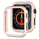 xDfind PC Frosted Hollow Half Cover per orologio, For Apple Watch Series 6 / 5 / 4 / SE 44mm, For Apple Watch Series 6 / 5 / 4 / SE 40mm