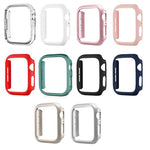 xDfind PC Frosted Hollow Half Cover per orologio, For Apple Watch Series 6 / 5 / 4 / SE 44mm, For Apple Watch Series 6 / 5 / 4 / SE 40mm