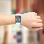 xDfind PC Frosted Hollow Half Cover per orologio, For Apple Watch Series 3 / 2 / 1 42mm