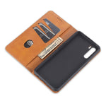 Custodia portafoglio in pelle per Galaxy S10 con slot carte