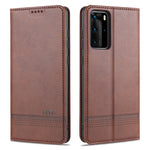 Custodia portafoglio in pelle per Galaxy S10 con slot carte
