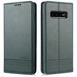 Custodia portafoglio in pelle per Galaxy S10 con slot carte