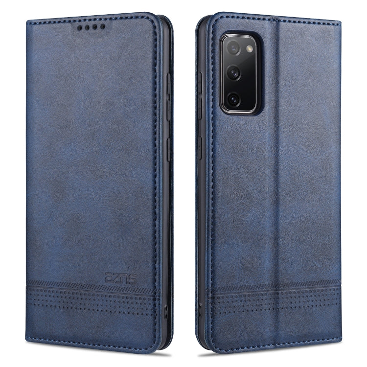 AZNS Custodia in pelle a vibrazione orizzontale con struttura in vitello magnetico con slot per carte, supporto e portafoglio, For Samsung Galaxy S10+, For Samsung Galaxy S20 FE, For Huawei Honor X10 Max