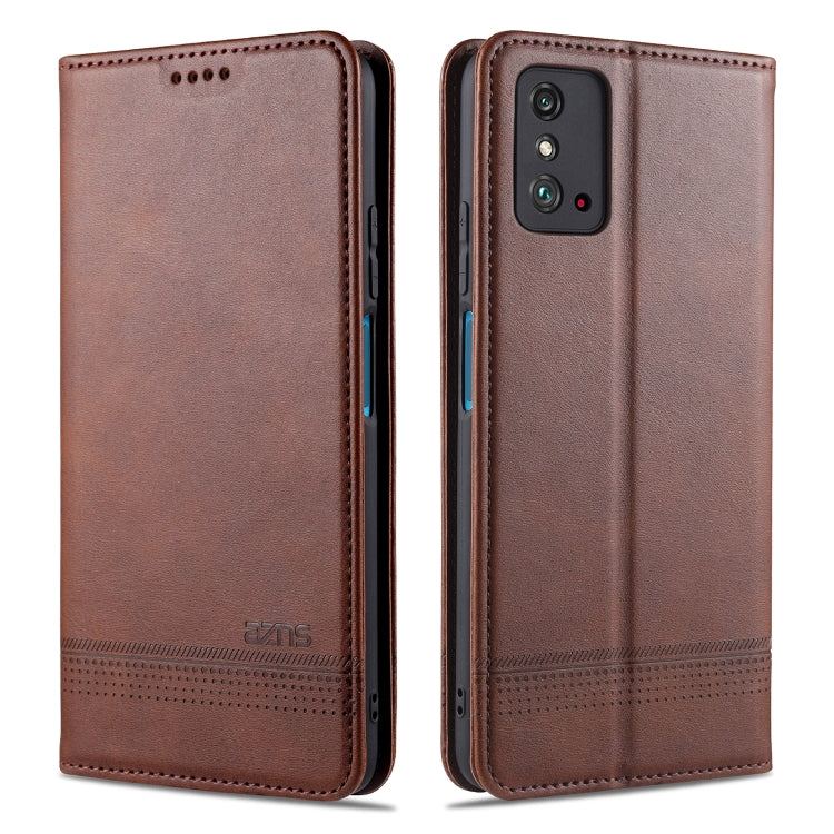 AZNS Custodia in pelle a vibrazione orizzontale con struttura in vitello magnetico con slot per carte, supporto e portafoglio, For Samsung Galaxy S10+, For Samsung Galaxy S20 FE, For Huawei Honor X10 Max