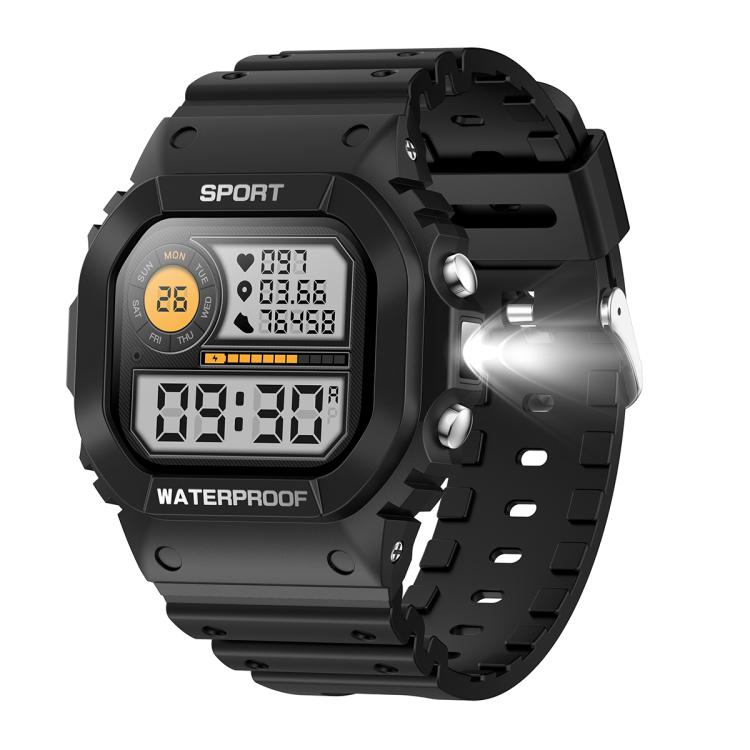 LC31 Smartwatch sportivo per attività all'aperto con schermo TFT Full Touch da 1,75 pollici, Bluetooth, chiamate e torcia.