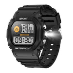 LC31 Smartwatch sportivo per attività all'aperto con schermo TFT Full Touch da 1,75 pollici, Bluetooth, chiamate e torcia.