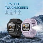 LC31 Smartwatch sportivo per attività all'aperto con schermo TFT Full Touch da 1,75 pollici, Bluetooth, chiamate e torcia.