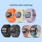 LC31 Smartwatch sportivo per attività all'aperto con schermo TFT Full Touch da 1,75 pollici, Bluetooth, chiamate e torcia.