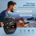 LC31 Smartwatch sportivo per attività all'aperto con schermo TFT Full Touch da 1,75 pollici, Bluetooth, chiamate e torcia.