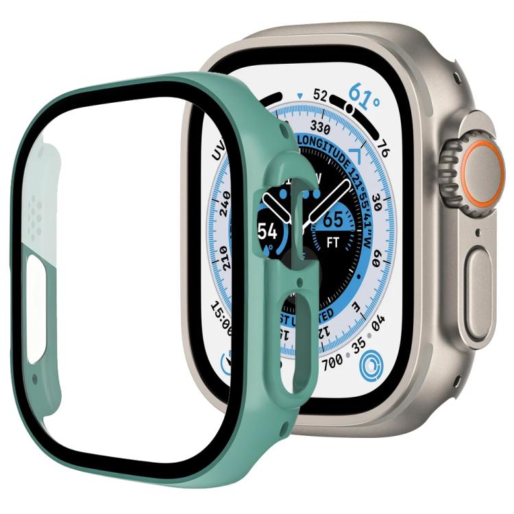 Cover per orologio con pellicola in vetro temperato integrata xDfind per PC, For Apple Watch Series 11 46mm / 10 46mm, For Apple Watch Series 11 42mm / 10 42mm