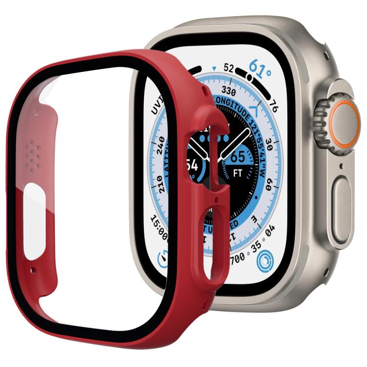Cover per orologio con pellicola in vetro temperato integrata xDfind per PC, For Apple Watch Series 9 / 8 / 7 41mm, For Apple Watch Series 3 / 2 / 1 38mm