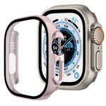 Cover per orologio con pellicola in vetro temperato integrata xDfind per PC, For Apple Watch Series 9 / 8 / 7 41mm, For Apple Watch Series 3 / 2 / 1 38mm