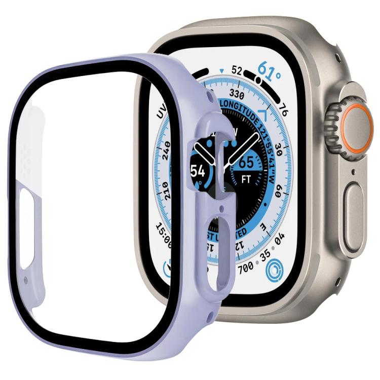 Cover per orologio con pellicola in vetro temperato integrata xDfind per PC, For Apple Watch Series 9 / 8 / 7 41mm, For Apple Watch Series 3 / 2 / 1 38mm
