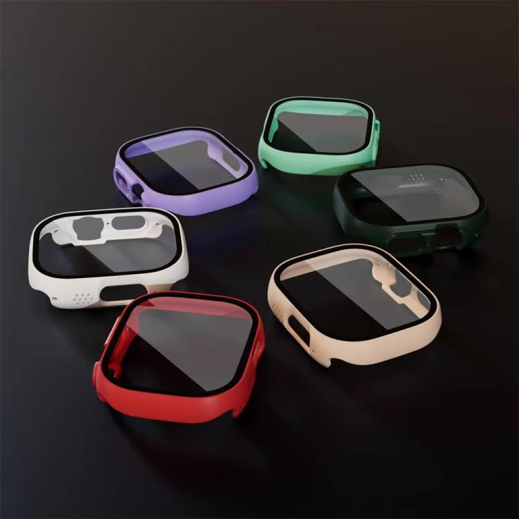 Cover per orologio con pellicola in vetro temperato integrata xDfind per PC, For Apple Watch Ultra 3 / 2 / 1 49mm, For Apple Watch Series 9 / 8 / 7 45mm