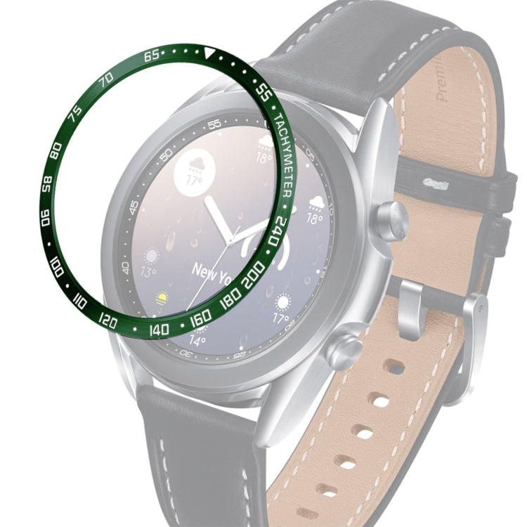 Anello con castone in acciaio per orologio intelligente, versione E, For Samsung Galaxy Watch 3 41mm, For Samsung Galaxy Watch 3 45mm