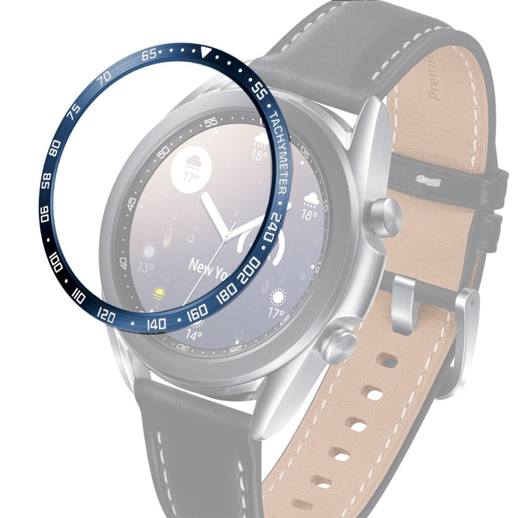 Anello con castone in acciaio per orologio intelligente, versione E, For Samsung Galaxy Watch 3 41mm, For Samsung Galaxy Watch 3 45mm