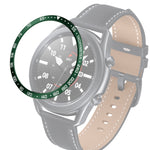 Anello con castone in acciaio per orologio intelligente, versione E, For Samsung Galaxy Watch 3 41mm, For Samsung Galaxy Watch 3 45mm