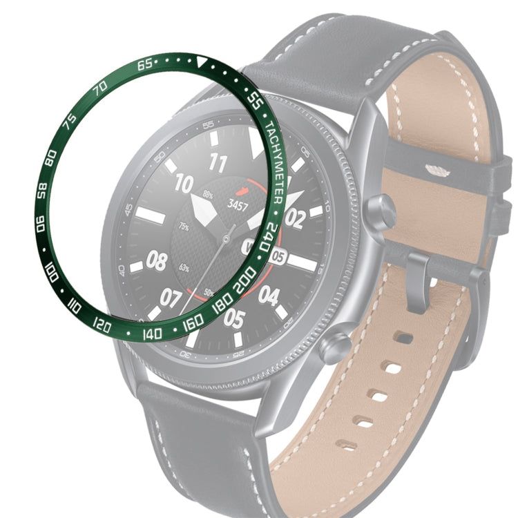 Anello con castone in acciaio per orologio intelligente, versione E, For Samsung Galaxy Watch 3 41mm, For Samsung Galaxy Watch 3 45mm