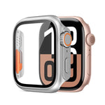 xDfind Passa alla pellicola in vetro temperato Ultra 49mm con cover per orologio integrata in PC, For Apple Watch Series 6 / 5 / 4 / SE 44mm, For Apple Watch Series 6 / 5 / 4 / SE 40mm, For Apple Watch Series 9 / 8 / 7 45mm