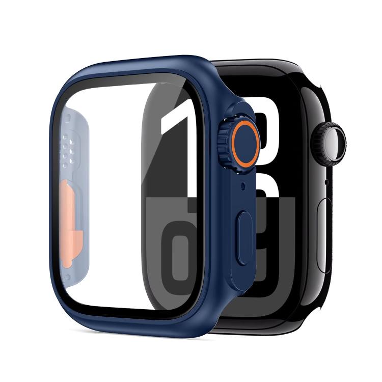 xDfind Passa alla pellicola in vetro temperato Ultra 49mm con cover per orologio integrata in PC, For Apple Watch Series 6 / 5 / 4 / SE 44mm, For Apple Watch Series 6 / 5 / 4 / SE 40mm, For Apple Watch Series 9 / 8 / 7 45mm