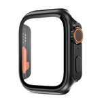 xDfind Passa alla pellicola in vetro temperato Ultra 49mm con cover per orologio integrata in PC, For Apple Watch Series 9 / 8 / 7 41mm