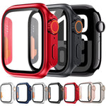 xDfind Passa alla pellicola in vetro temperato Ultra 49mm con cover per orologio integrata in PC, For Apple Watch Series 6 / 5 / 4 / SE 44mm, For Apple Watch Series 6 / 5 / 4 / SE 40mm, For Apple Watch Series 9 / 8 / 7 45mm