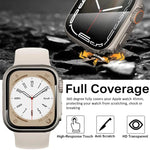 xDfind Passa alla pellicola in vetro temperato Ultra 49mm con cover per orologio integrata in PC, For Apple Watch Series 6 / 5 / 4 / SE 44mm, For Apple Watch Series 6 / 5 / 4 / SE 40mm, For Apple Watch Series 9 / 8 / 7 45mm