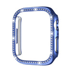 xDfin Single Row Diamond Hollow PC Watch Cover, For Apple Watch Series 11 46mm / 10 46mm, For Apple Watch Series 11 42mm / 10 42mm