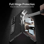 Custodia per telefono GKK in pelle liscia con cerniera pieghevole e magnete integrato., For Galaxy Z Fold8 Ultra 5G, For Samsung Galaxy Z Fold7 5G