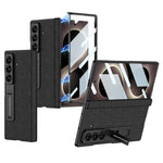 Custodia per telefono GKK in pelle liscia con cerniera pieghevole e magnete integrato., For Galaxy Z Fold8 Ultra 5G, For Samsung Galaxy Z Fold7 5G