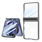 Custodia per telefono trasparente pieghevole con magnete integrato GKK, For Galaxy Z Fold8 5G, For Galaxy Z Flip8 5G, For Samsung Galaxy Z Fold7 5G