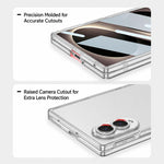 Custodia per telefono trasparente pieghevole con magnete integrato GKK, For Galaxy Z Fold8 5G, For Galaxy Z Flip8 5G, For Samsung Galaxy Z Fold7 5G